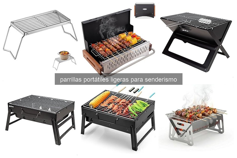 Mejores parrillas portátiles ligeras para senderismo 2023