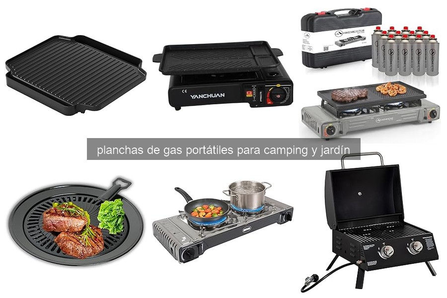 Mejores planchas de gas portátiles para camping en 2026