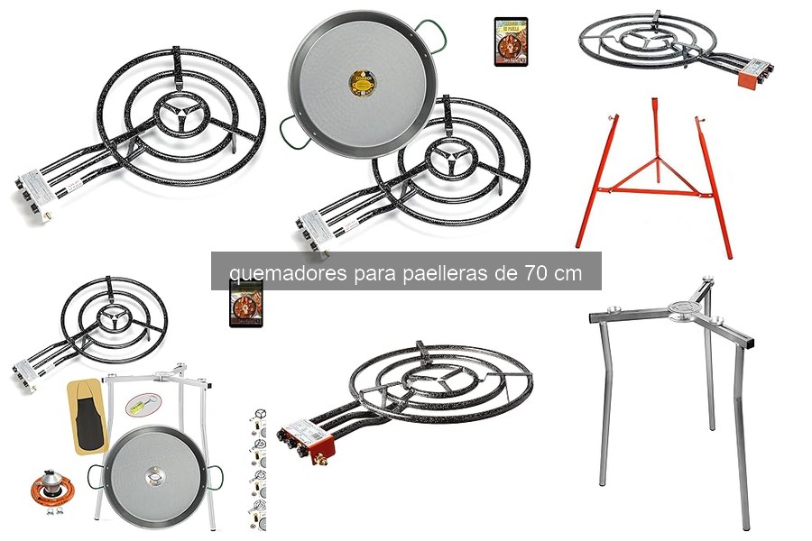 Mejores quemadores para paelleras de 70 cm en 2023