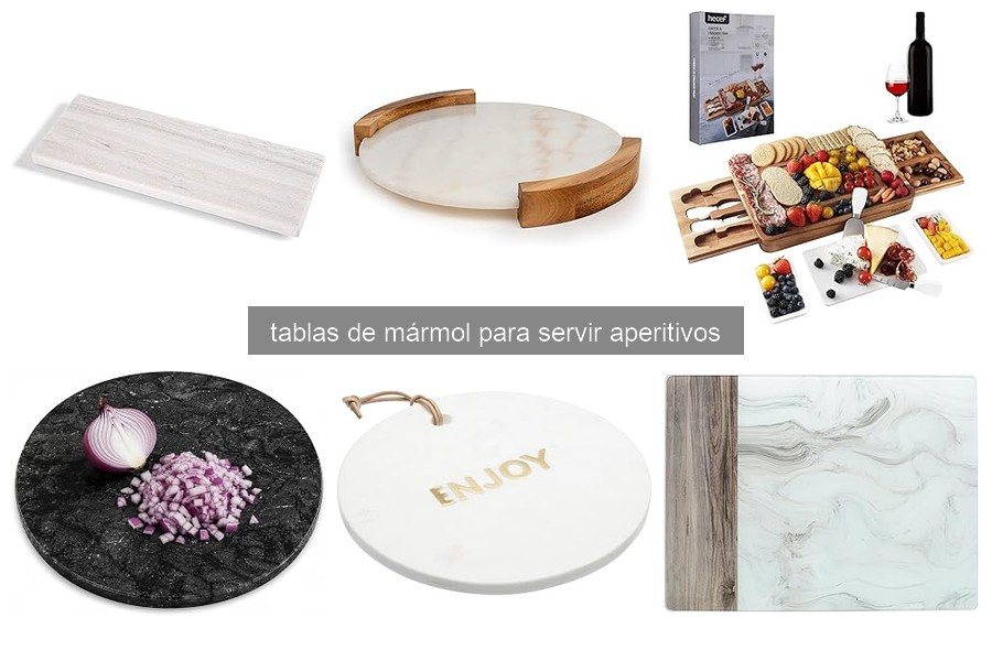 Mejores tablas de mármol para servir aperitivos en Amazon 2026
