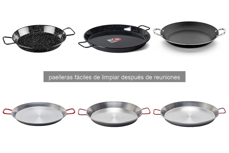 Opiniones sobre paelleras fáciles de limpiar en 2026