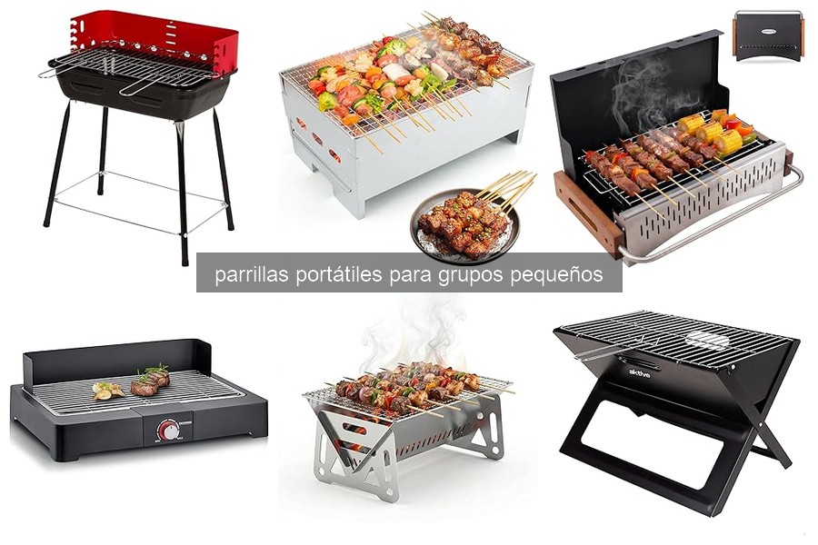 Parrillas portátiles para grupos pequeños: Ventajas y características
