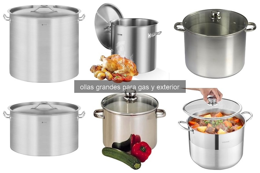 Problemas comunes al usar ollas grandes para gas y soluciones