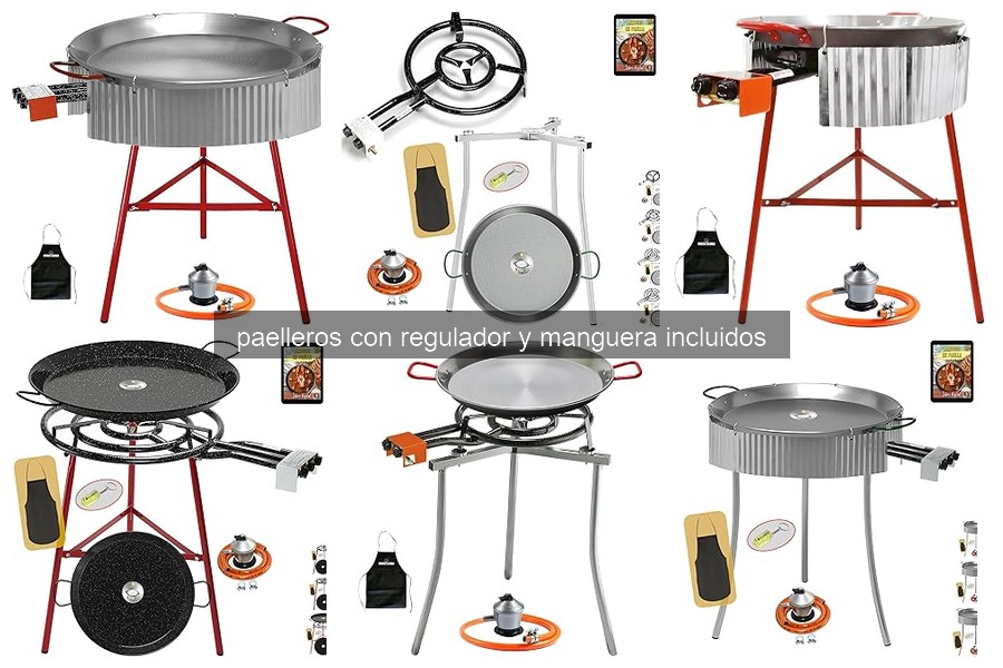 Problemas comunes al usar paelleros con regulador y manguera