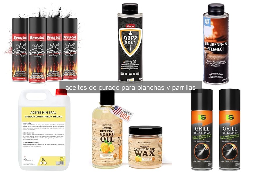 Problemas Comunes con Aceites de Curado para Parrillas