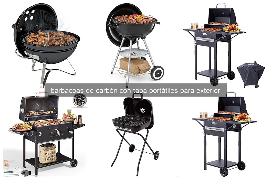 ** Problemas comunes con barbacoas de carbón con tapa y soluciones
