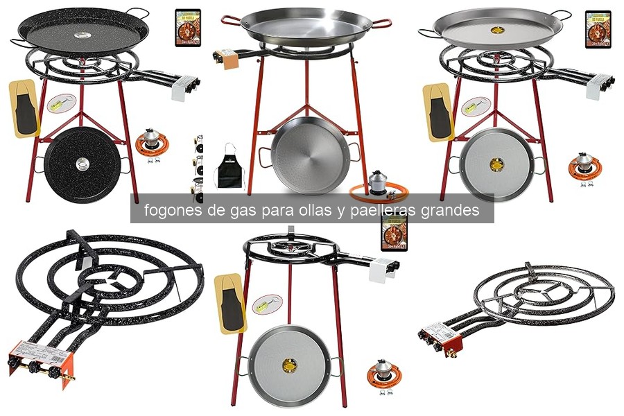 Problemas comunes con fogones de gas para paelleras y soluciones