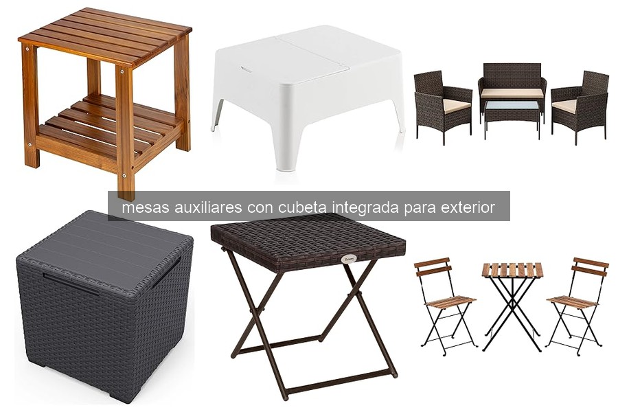 Problemas comunes con mesas auxiliares con cubeta y soluciones