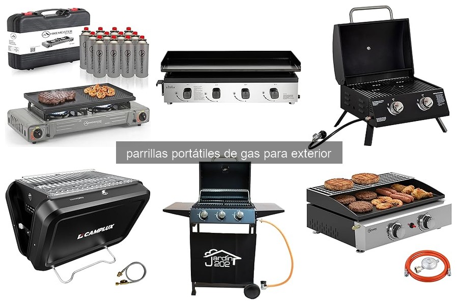 Problemas comunes con parrillas portátiles de gas y sus soluciones