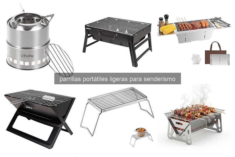 Problemas comunes con parrillas portátiles para senderismo