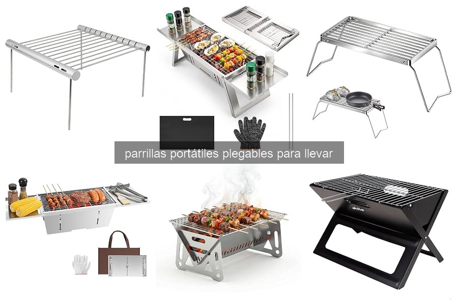 Problemas comunes con parrillas portátiles plegables y soluciones