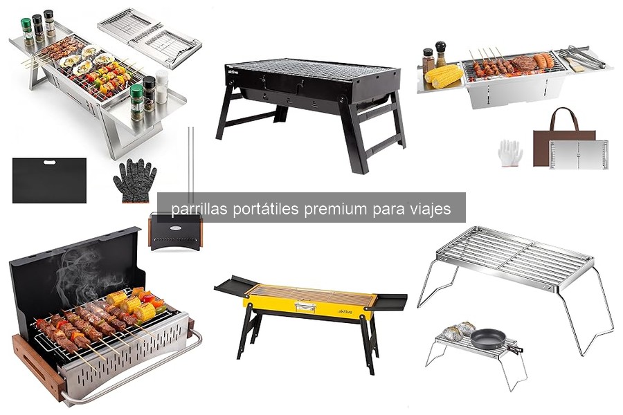 Problemas comunes con parrillas portátiles premium y soluciones