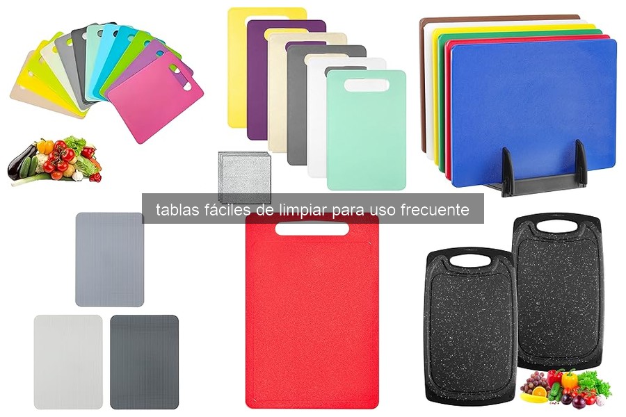 Problemas comunes con tablas fáciles de limpiar y sus soluciones