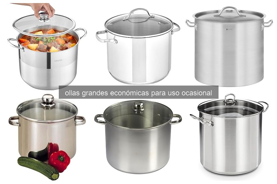 Problemas y soluciones de ollas grandes económicas