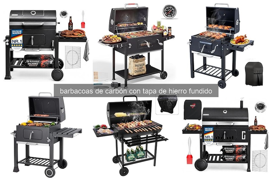 Problemas y soluciones para barbacoas de carbón con tapa