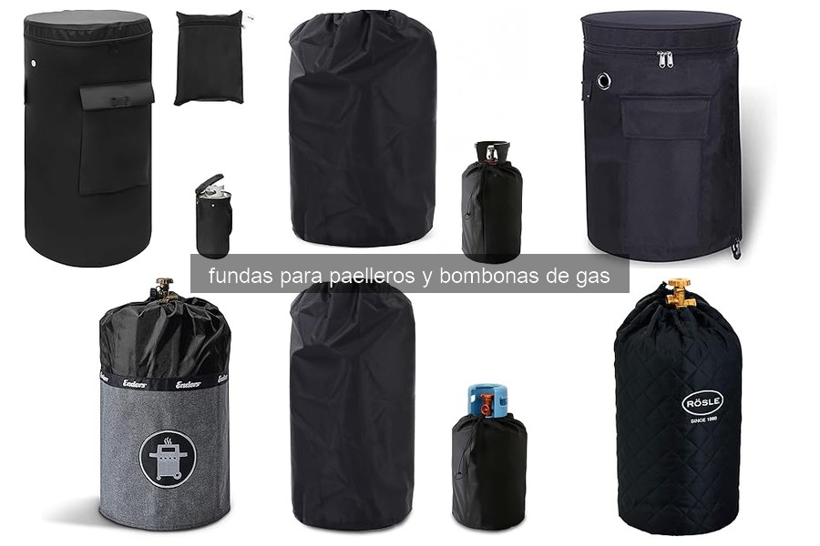 ¿Qué son las fundas para paelleros y bombonas de gas?