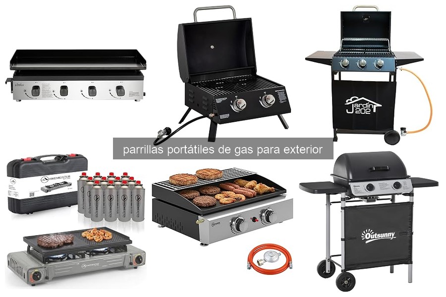Qué son las parrillas portátiles de gas para exterior