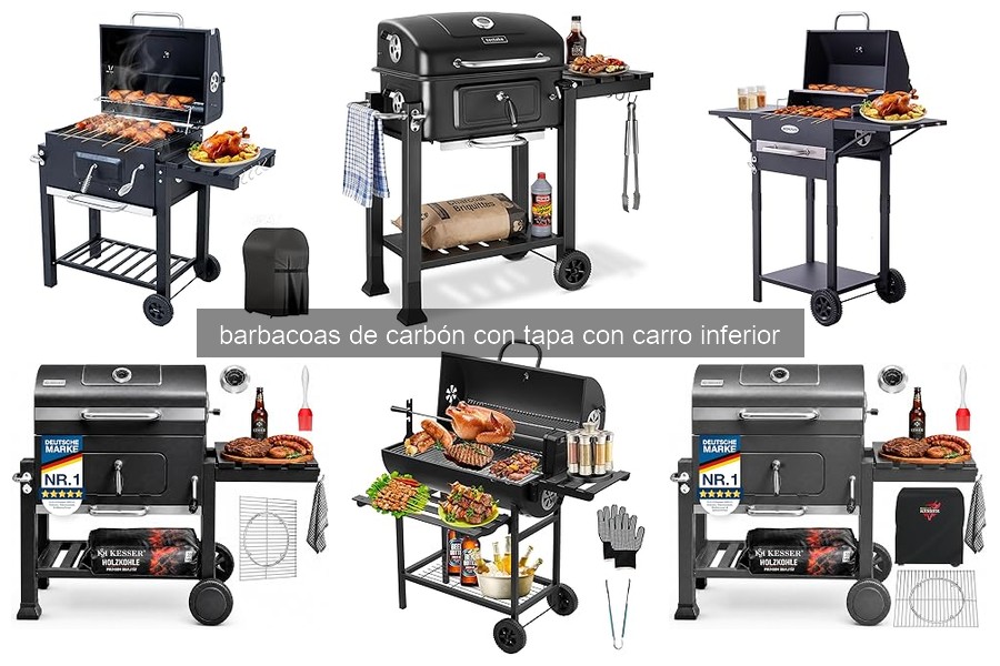 Soluciona los problemas comunes de barbacoas de carbón con tapa