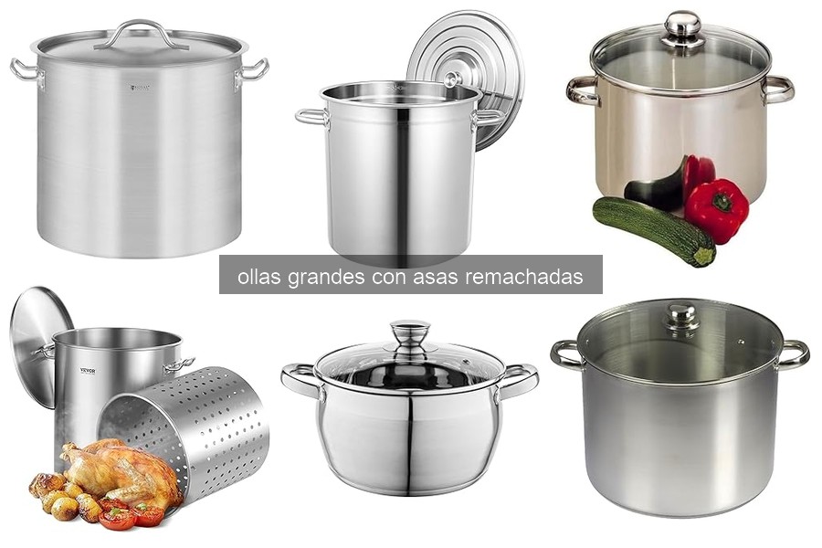 Soluciones a problemas comunes con ollas grandes remachadas