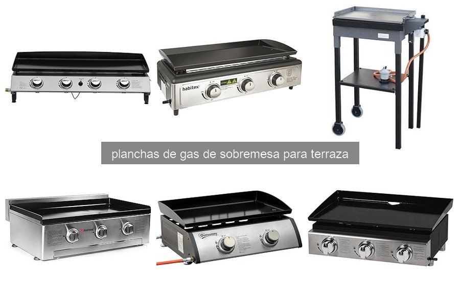 Soluciones a problemas comunes de planchas de gas de sobremesa