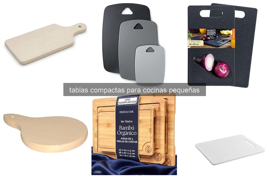 Tablas Compactas para Cocinas Pequeñas: Optimiza tu Espacio