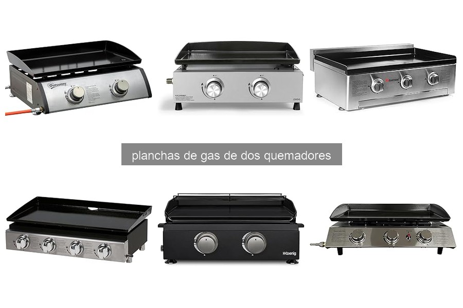 Ventajas de las planchas de gas de dos quemadores