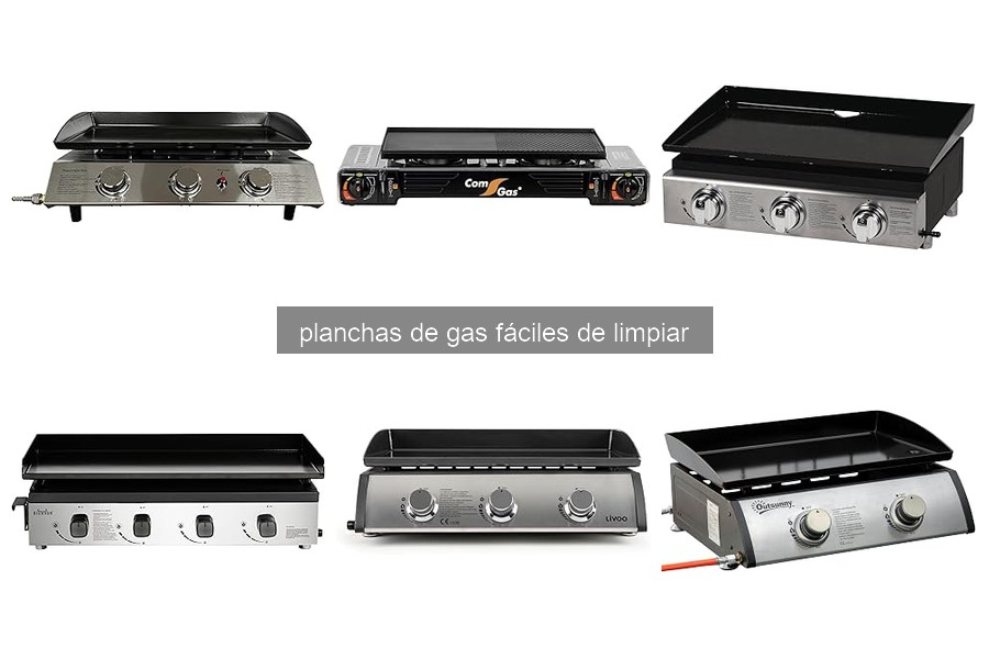 Ventajas de las Planchas de Gas Fáciles de Limpiar