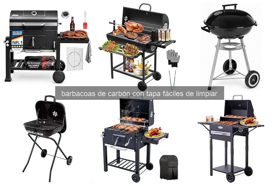 Ventajas de usar barbacoas de carbón con tapa para asar