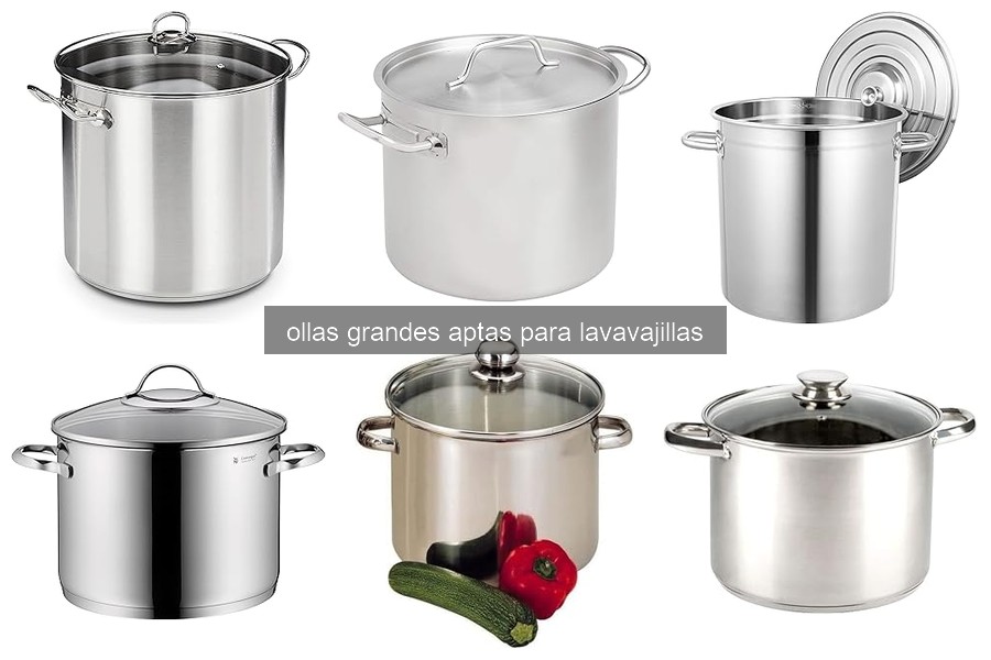Ventajas de usar ollas grandes aptas para lavavajillas