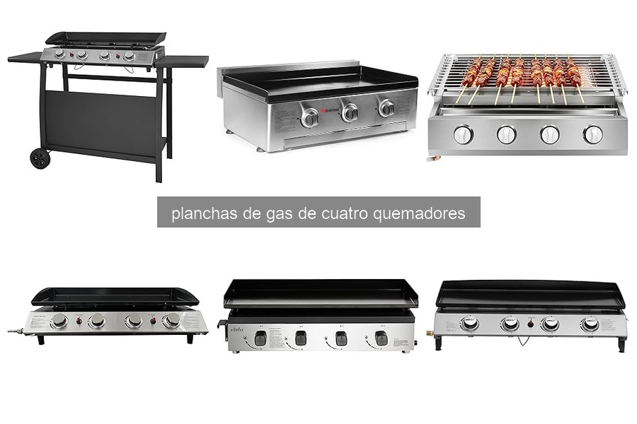 Ventajas y desventajas de planchas de gas de 4 quemadores
